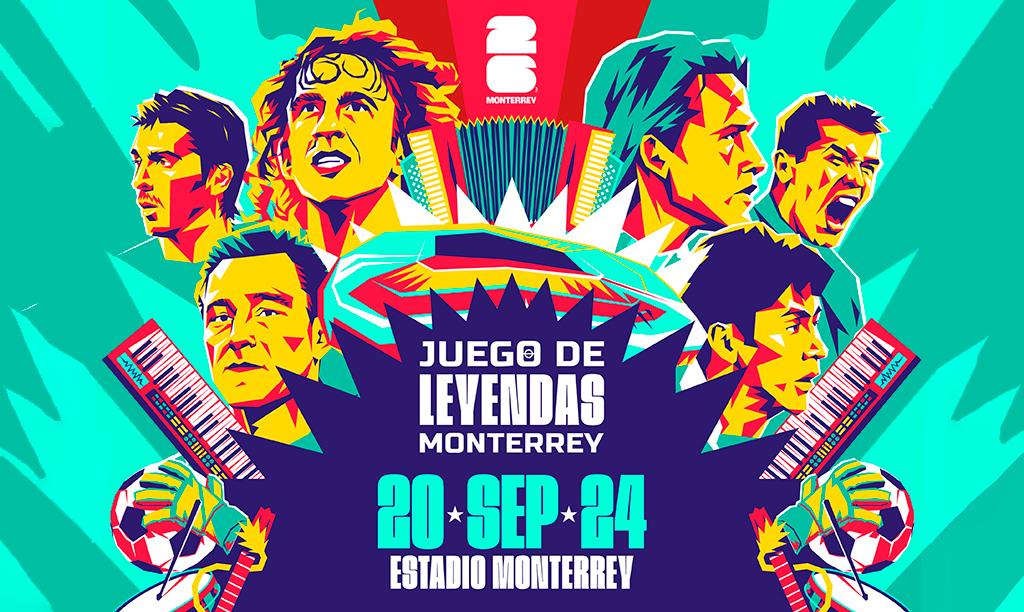 Leyendas del fútbol mundial se enfrentarán en Monterrey rumbo a la Copa Mundial de la FIFA 2026™