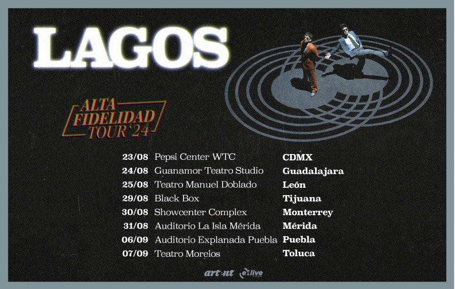 Setlist: LAGOS Rumbo a su Alta Fidelidad Tour 2024