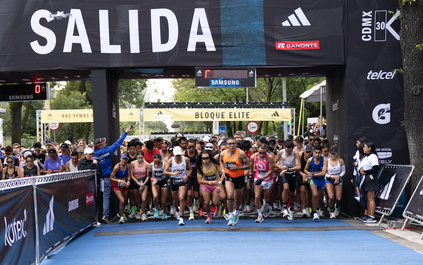 Concluyen los adidas Splits CDMX 2025 con su 30k