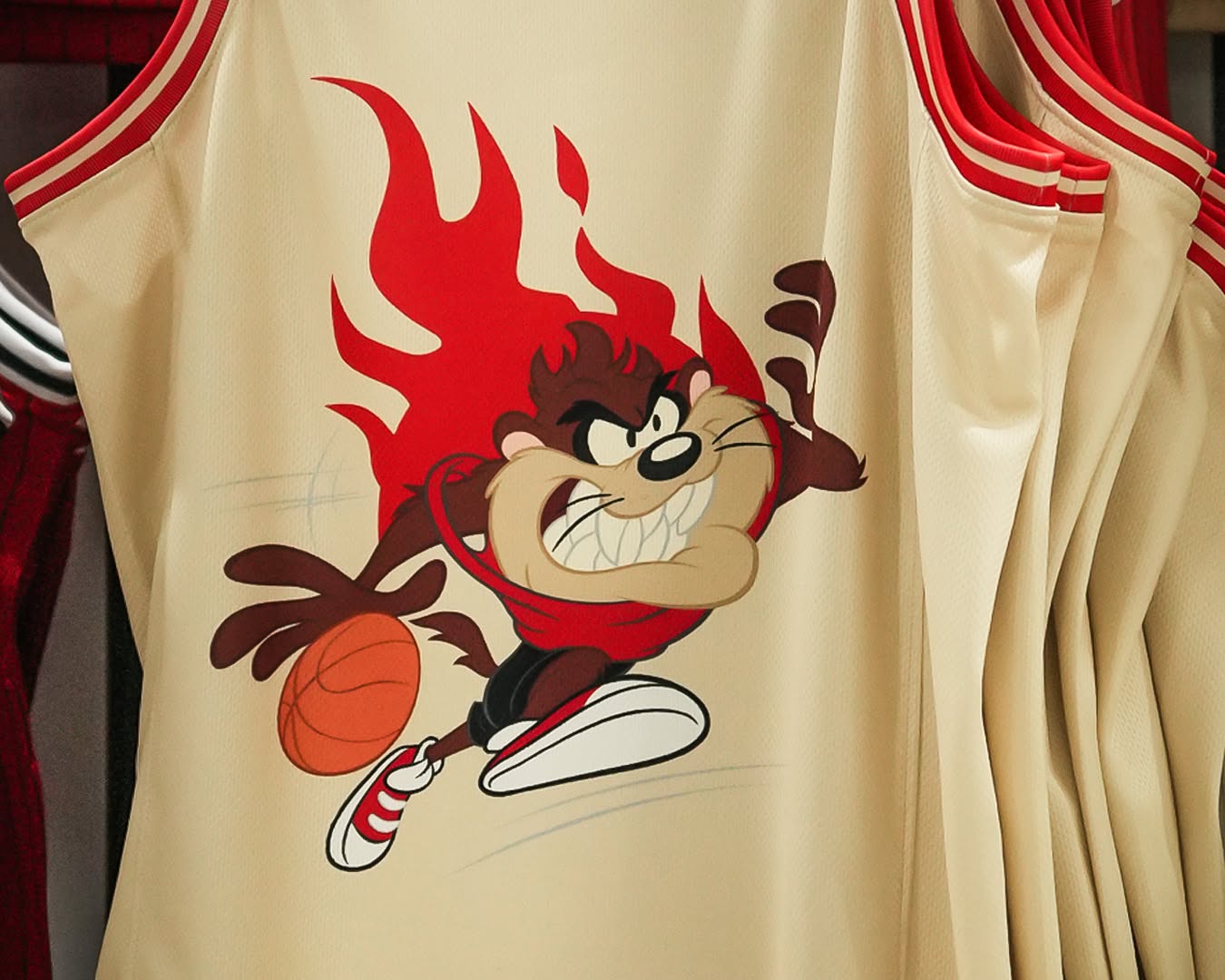 Looney Tunes invaden la duela de los Diablos Rojos