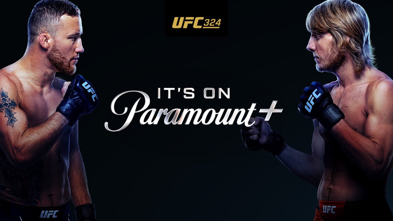 UFC 324 y su debut exclusivo en Paramount+ con Gaethje vs. Pimblett