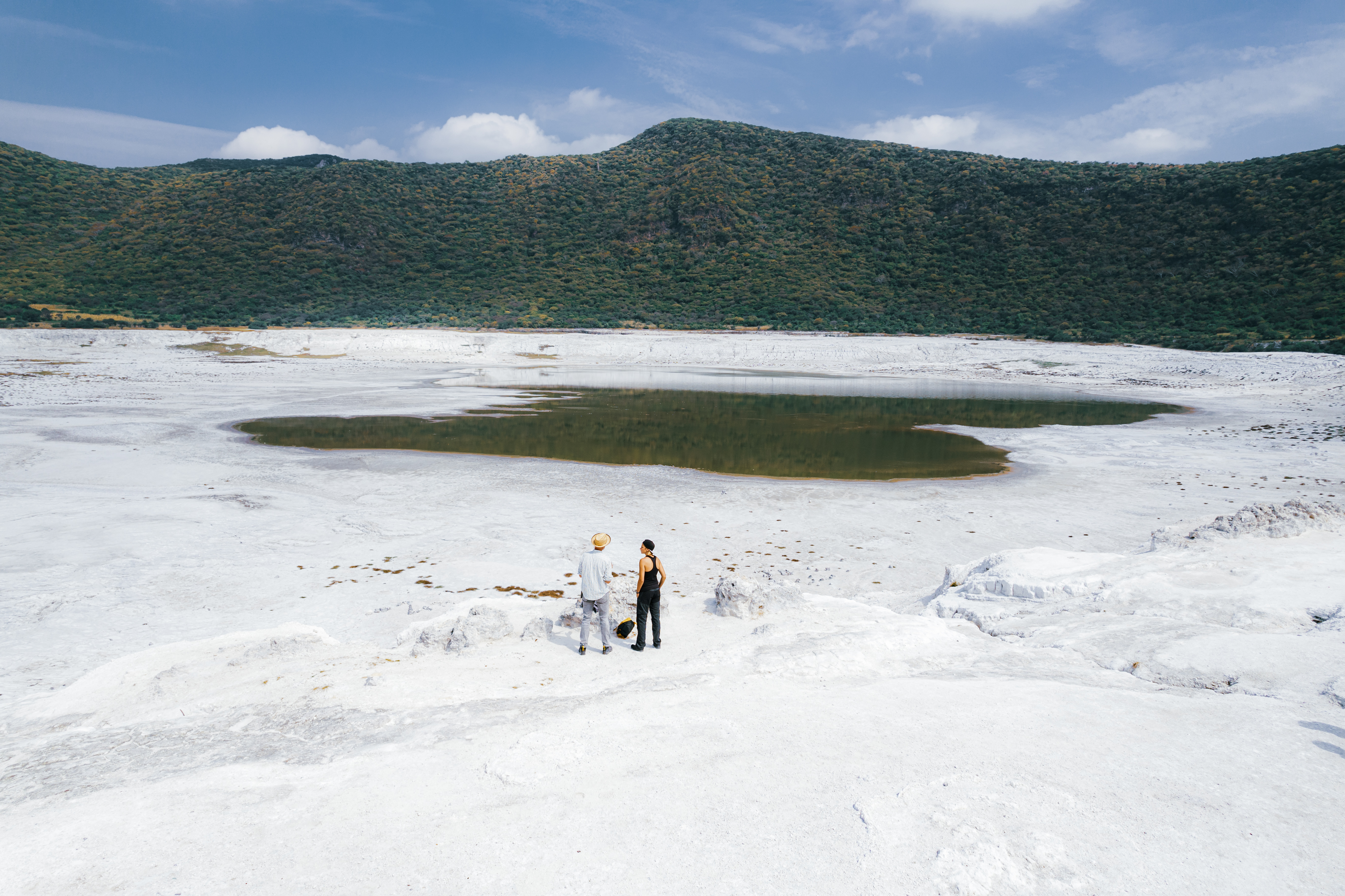 El paisaje volcánico de las Luminarias en Valle de Santiago