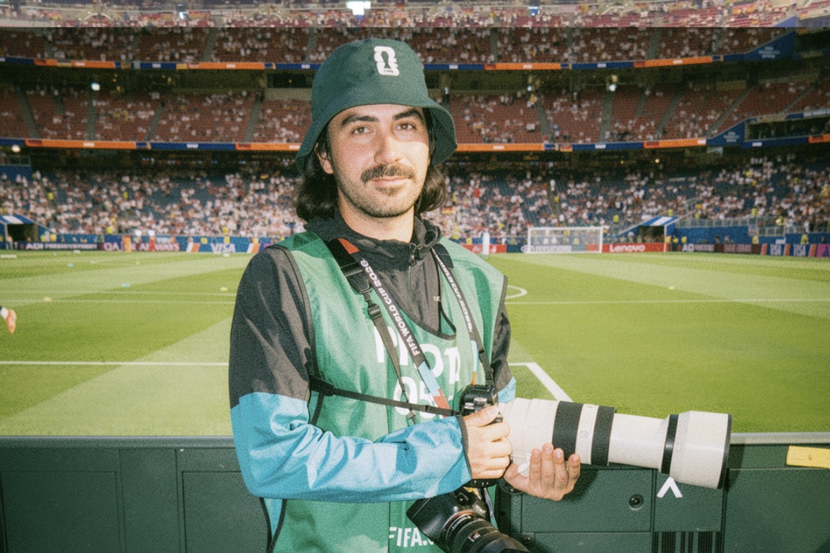 Germán Velasco, el fotógrafo mexicano que vendió su carro para ir al Mundial 2026