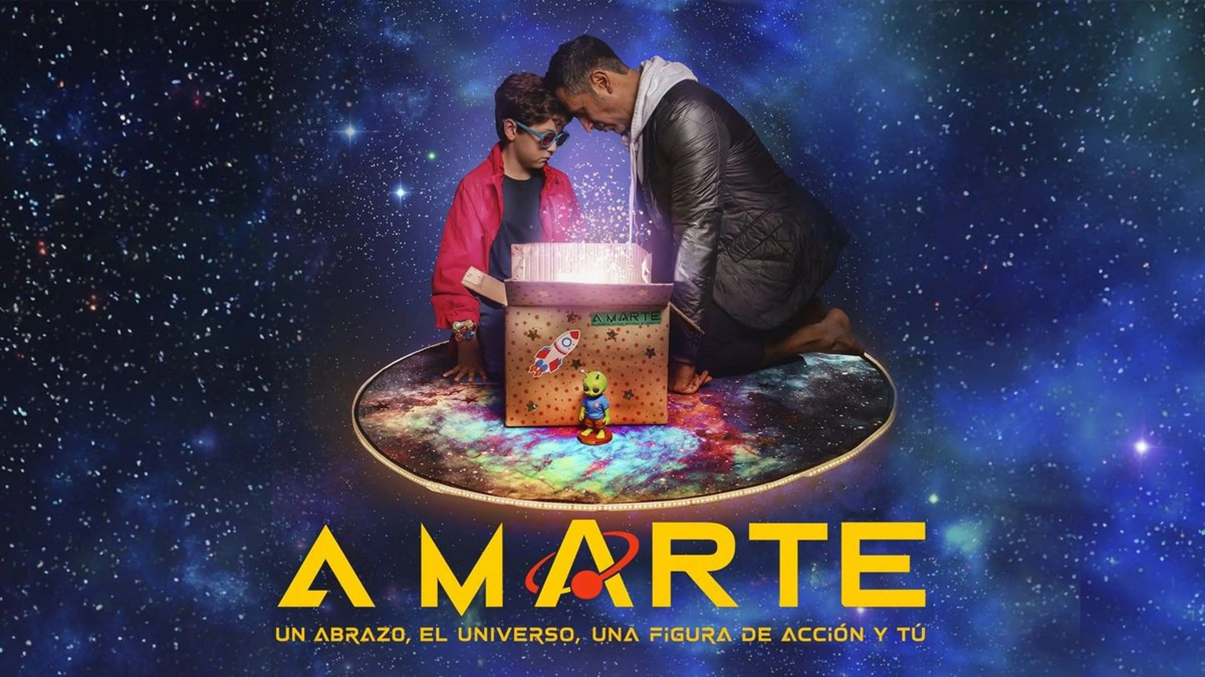La obra A Marte y el viaje espacial hacia el corazón en el Foro Lucerna